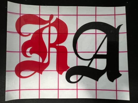 Vintage "RA" Logo Sticker